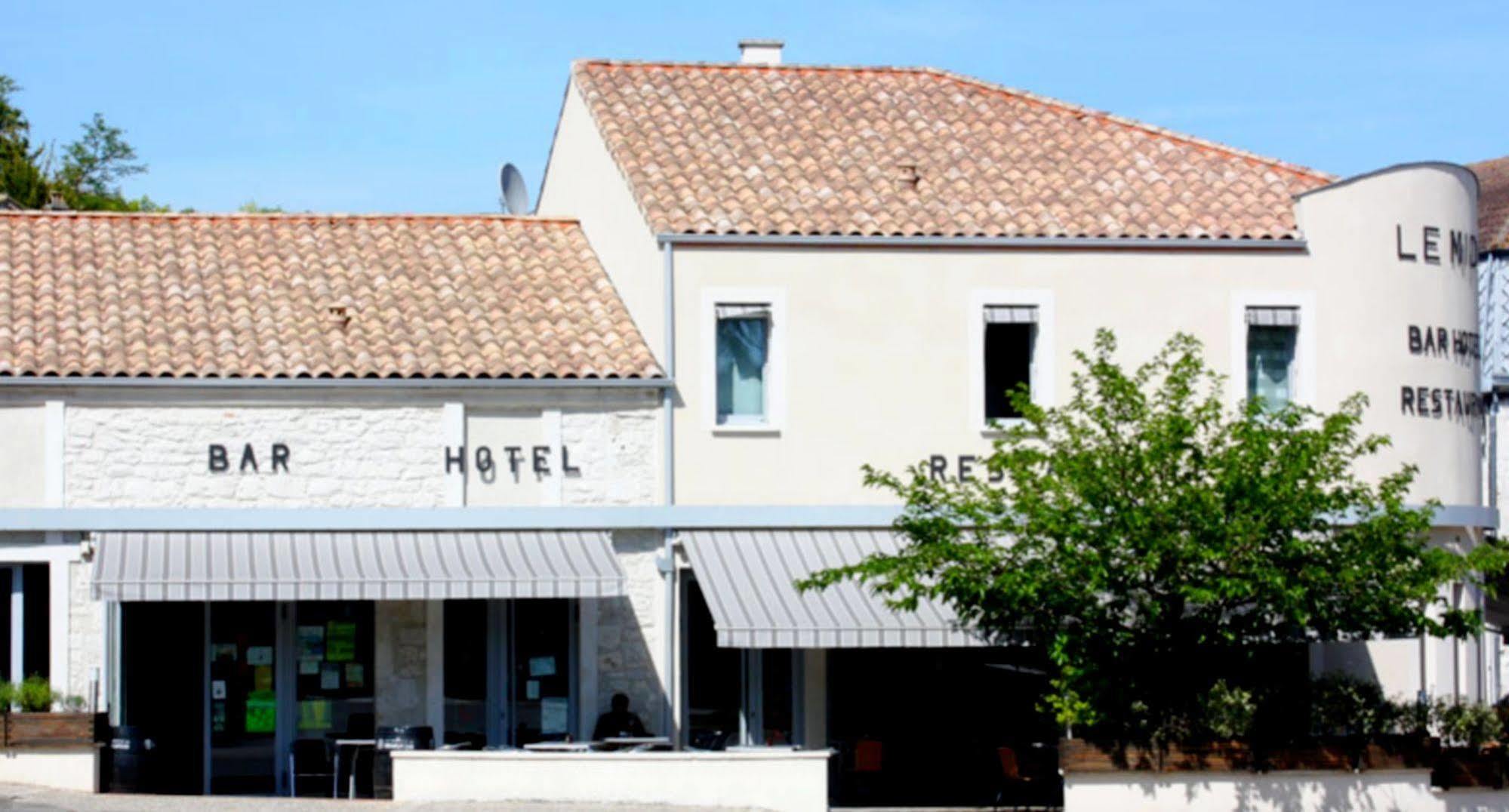 Hôtel le midi Montaigu-de-Quercy Exterior foto